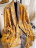 Paisley Print Blanket Scarf 